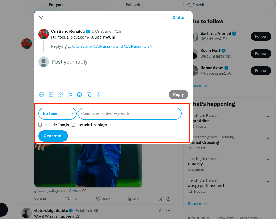 how to reply to a tweet