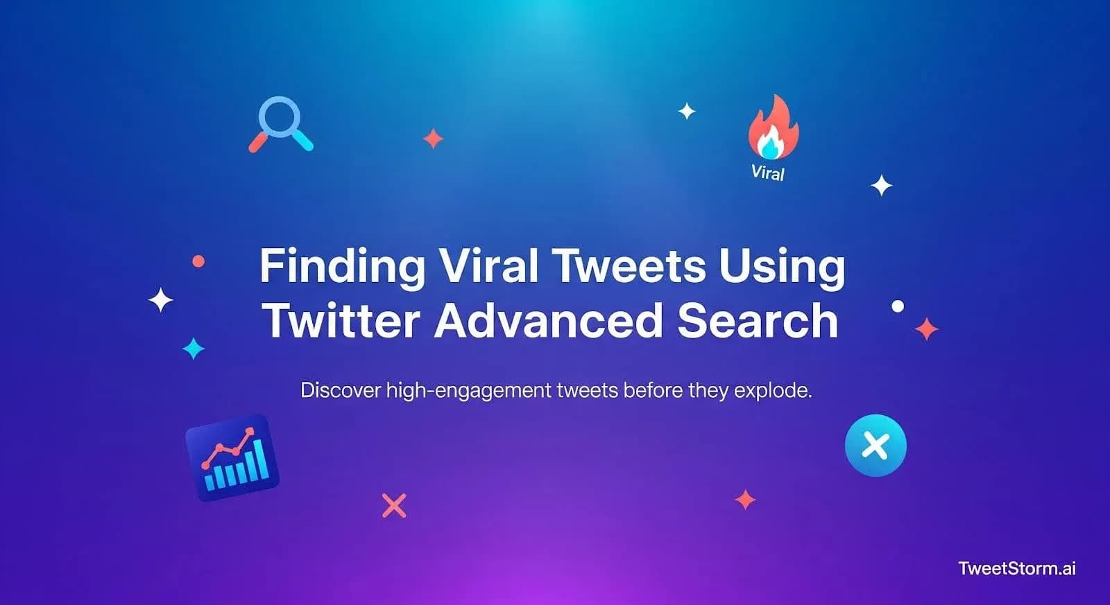 Finding viral tweets using Twitter Advanced Search. TweetStormAI.